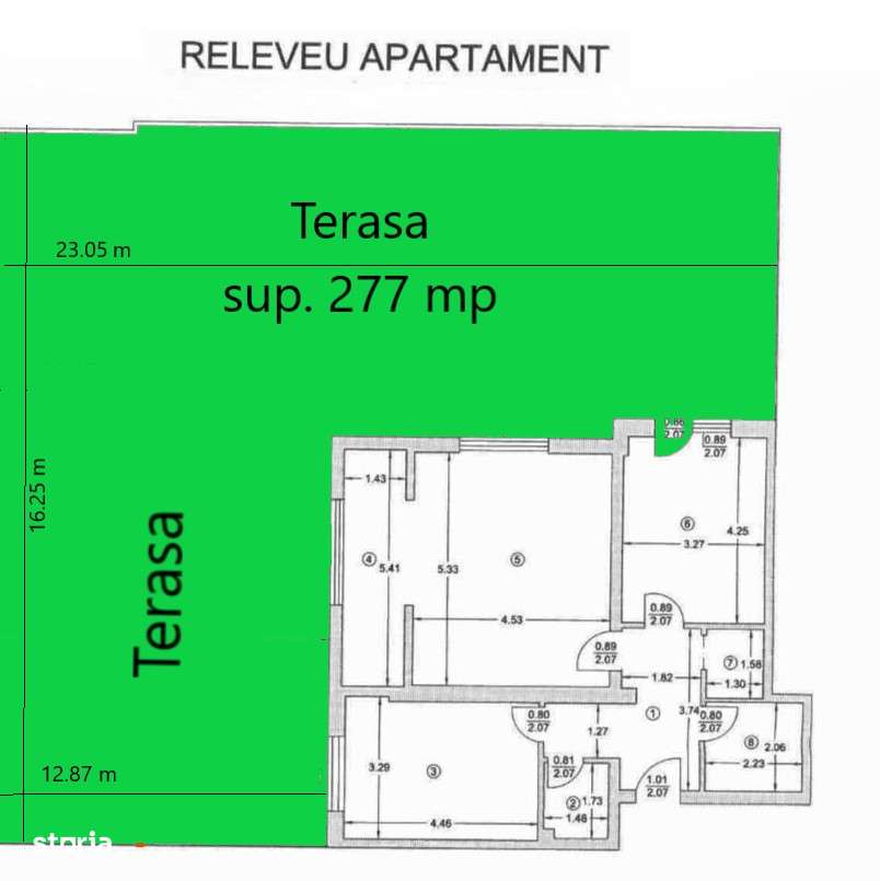 Apartament in bloc nou,terasa spectaculoasa,parcare subterana-18
