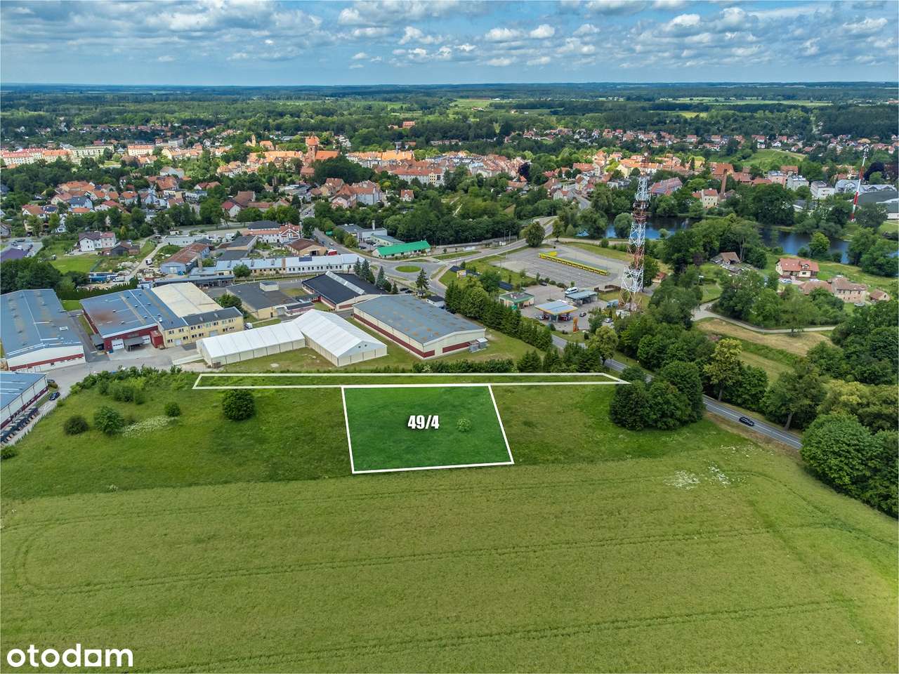 Działka komercyjna w Ornecie-3