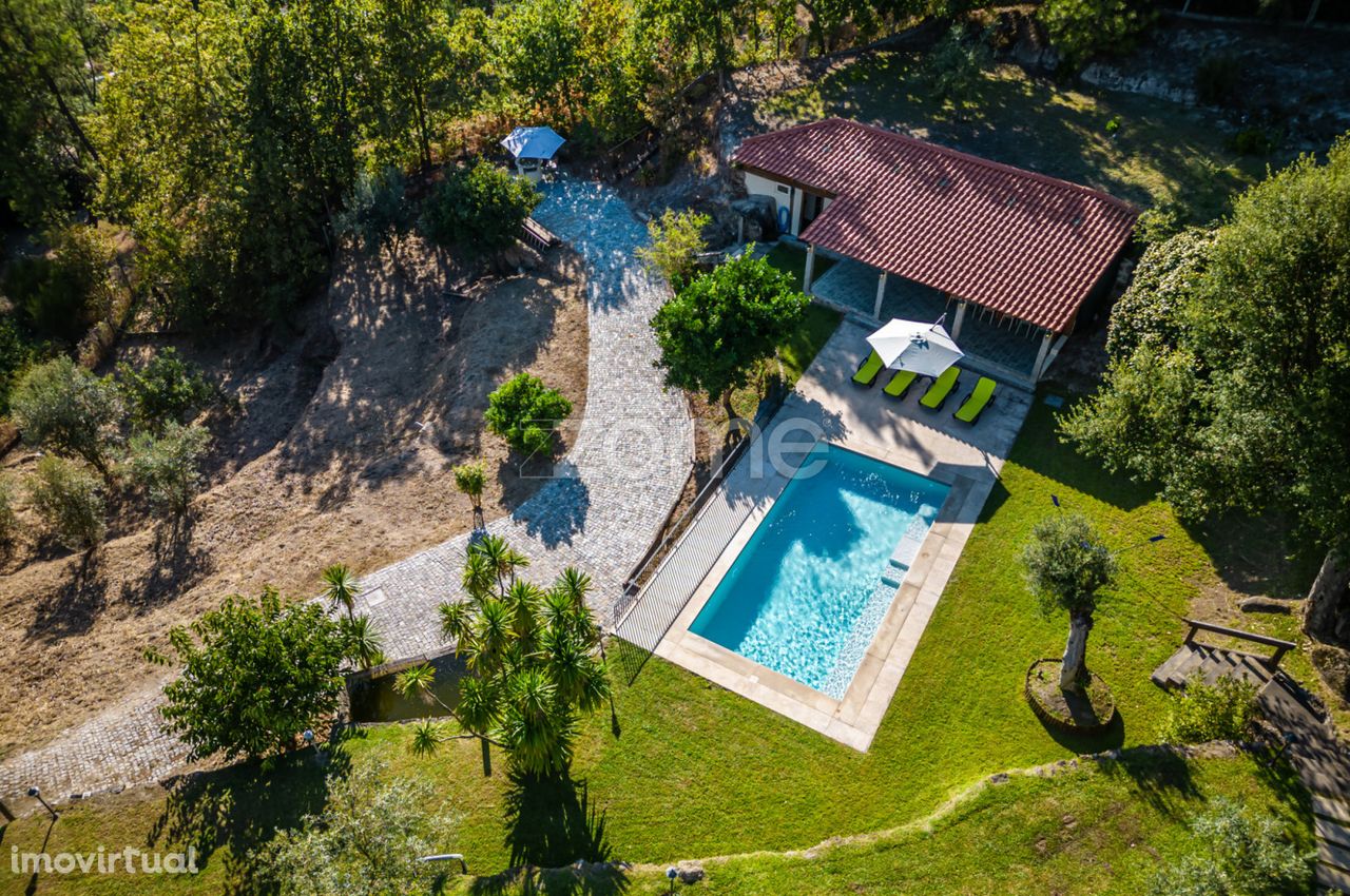 QUINTA – MORADIA, CASA DE HÓSPEDES, PISCINA - AMARANTE - PORTO