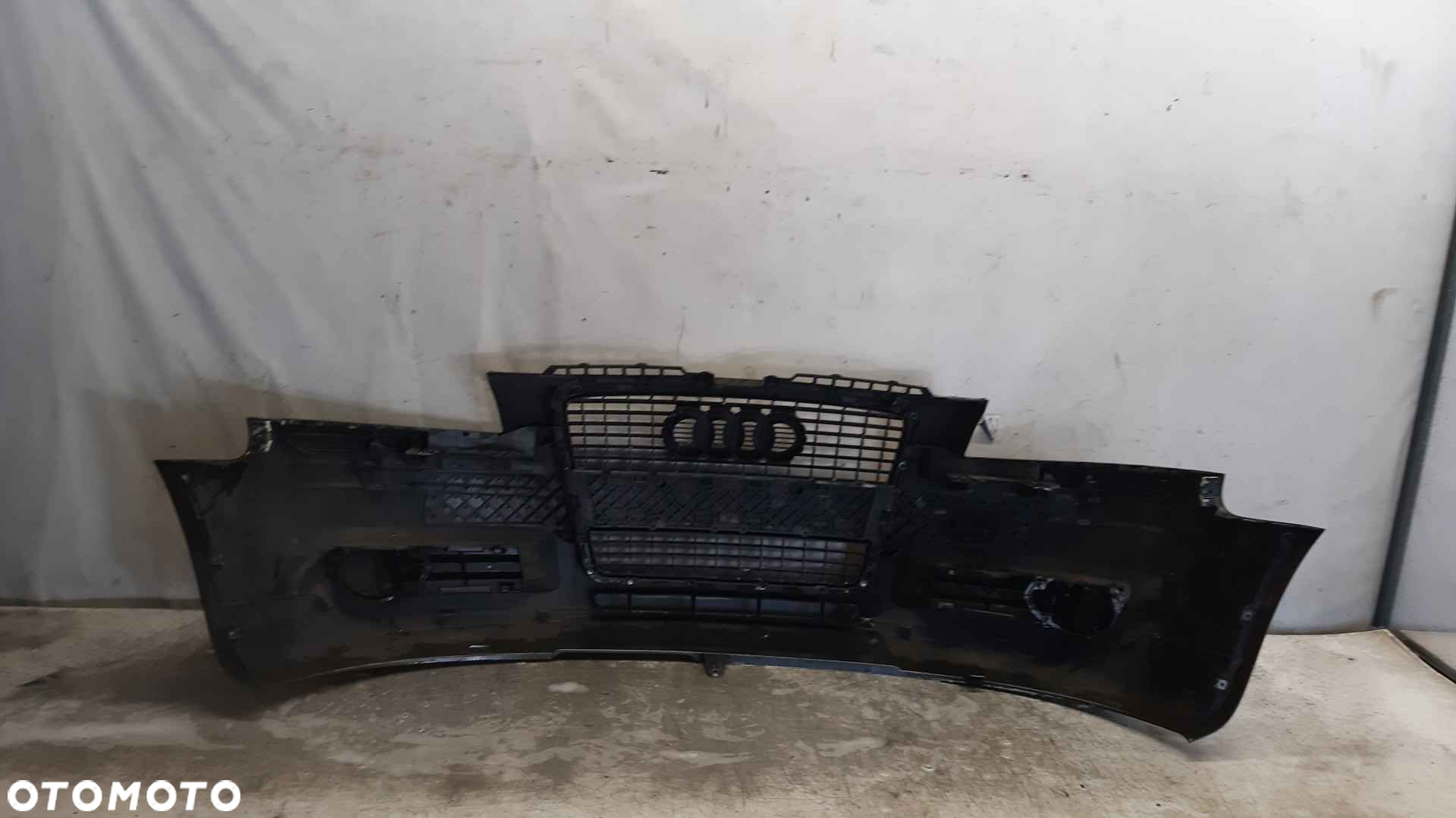 ) ZDERZAK PRZÓD PRZEDNI AUDI A3 8P LIFT FL LX7Z SZARY GRAFITOWY - 5