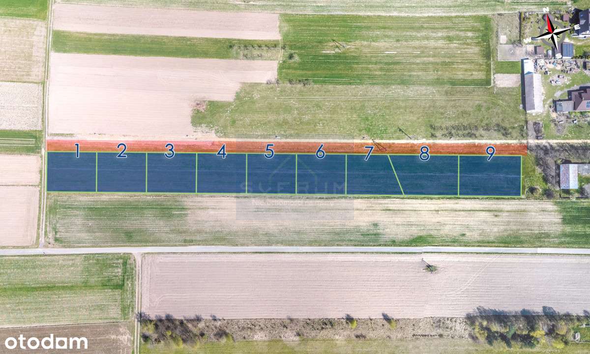 Działki na sprzedaż Zawada gm. Mstów - Pełny obrazek: 4/6