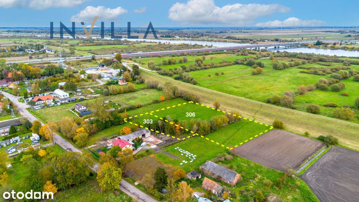 Dwie działki - budowlano-rolna i rolna w Kiezmarku - Pełny obrazek: 5/10