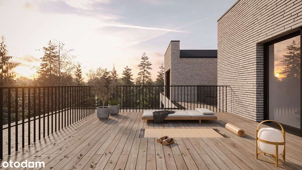 Bema 50 - Julianów, duży taras dachowy, piękna zieleń, top lokalizacja - Pełny obrazek: 2/14