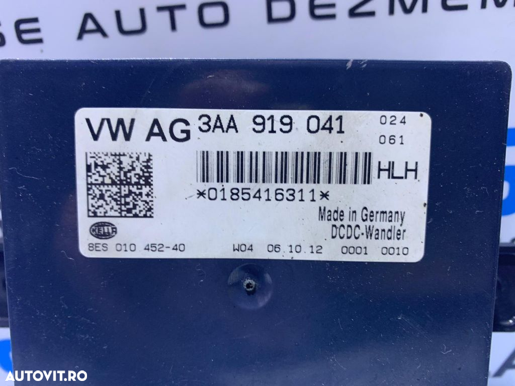 Modul Releu Unitate Calculator Start Stop Volkswagen CC 2012 - 2017 Cod 3AA919041 [0377] - 2