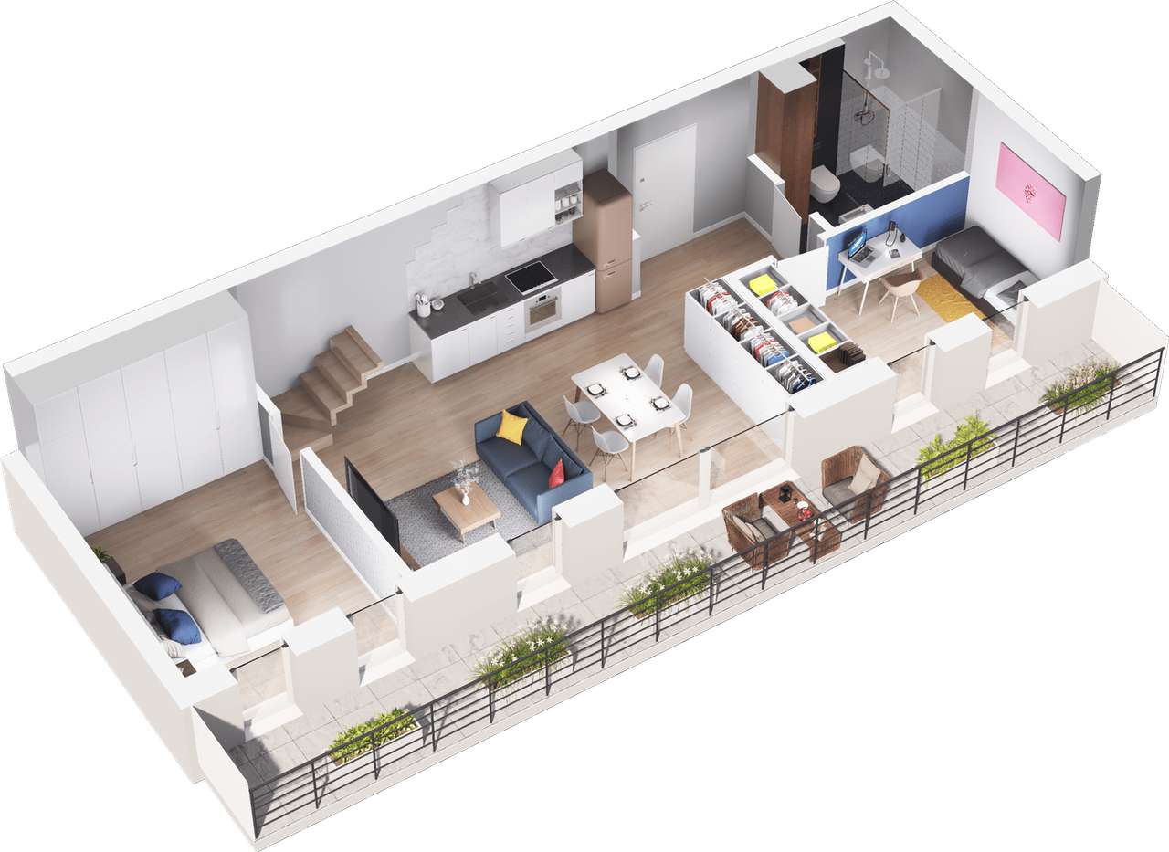 Racławicka Park | nowe mieszkanie M.34 - Pełny obrazek: 4/10