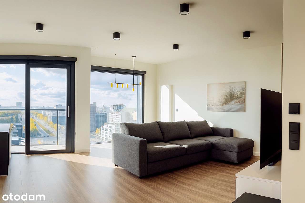 Na sprzedaż 1-pokojowe mieszkanie 36,17 m² z widokiem na  Warszawę-0