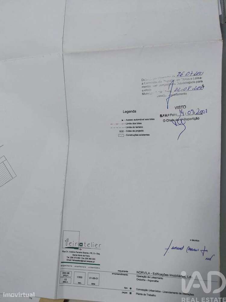 Terreno para construção em Argoncilhe de 869,00 m2 - Grande imagem: 5/7