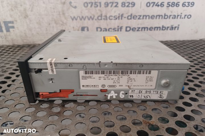 MODUL NAVIGATIE  4E0910887T / 4E0919887C MX 1253 Audi A6  seria - 2