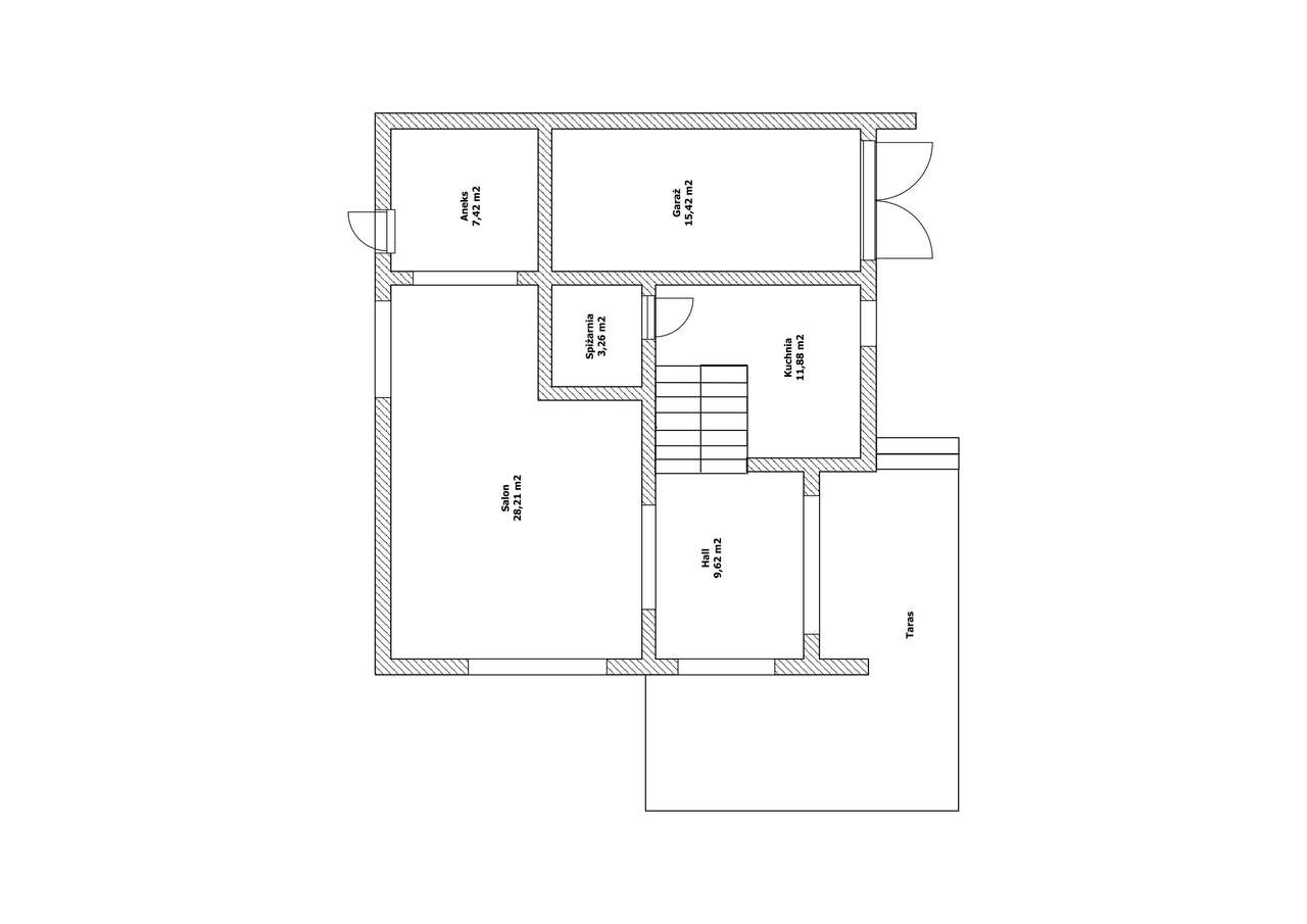 Piękny dom pośród lasu-18