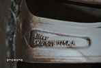 VW GOLF VI PASSAT B7 ORYGINALNA FELGA ALUMINIOWA BORBET 6.5x16 5x112 ET 50 5K0601025AJ - 6