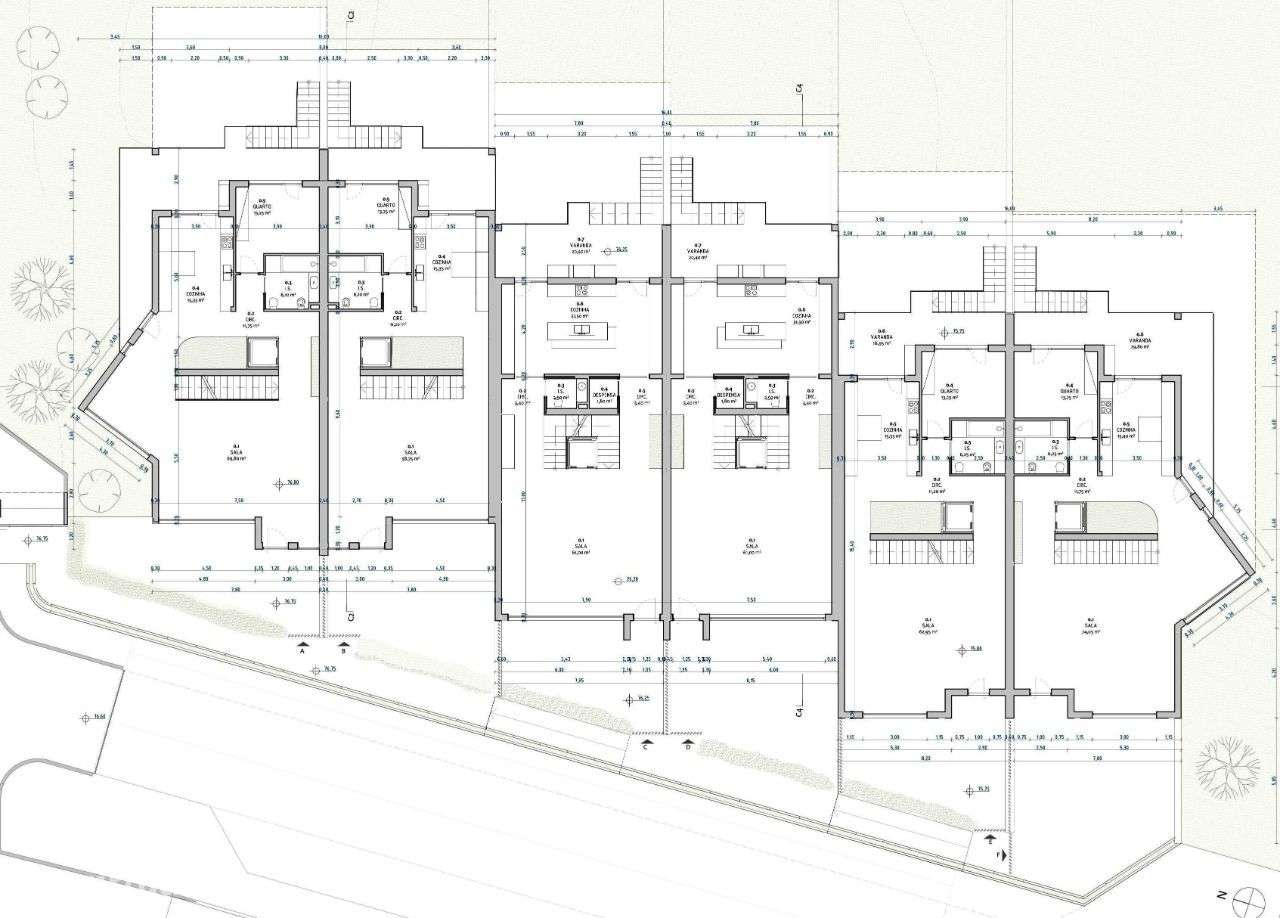Condomínio fechado 6 Moradias, Licença a pagamento - Grande imagem: 5/9