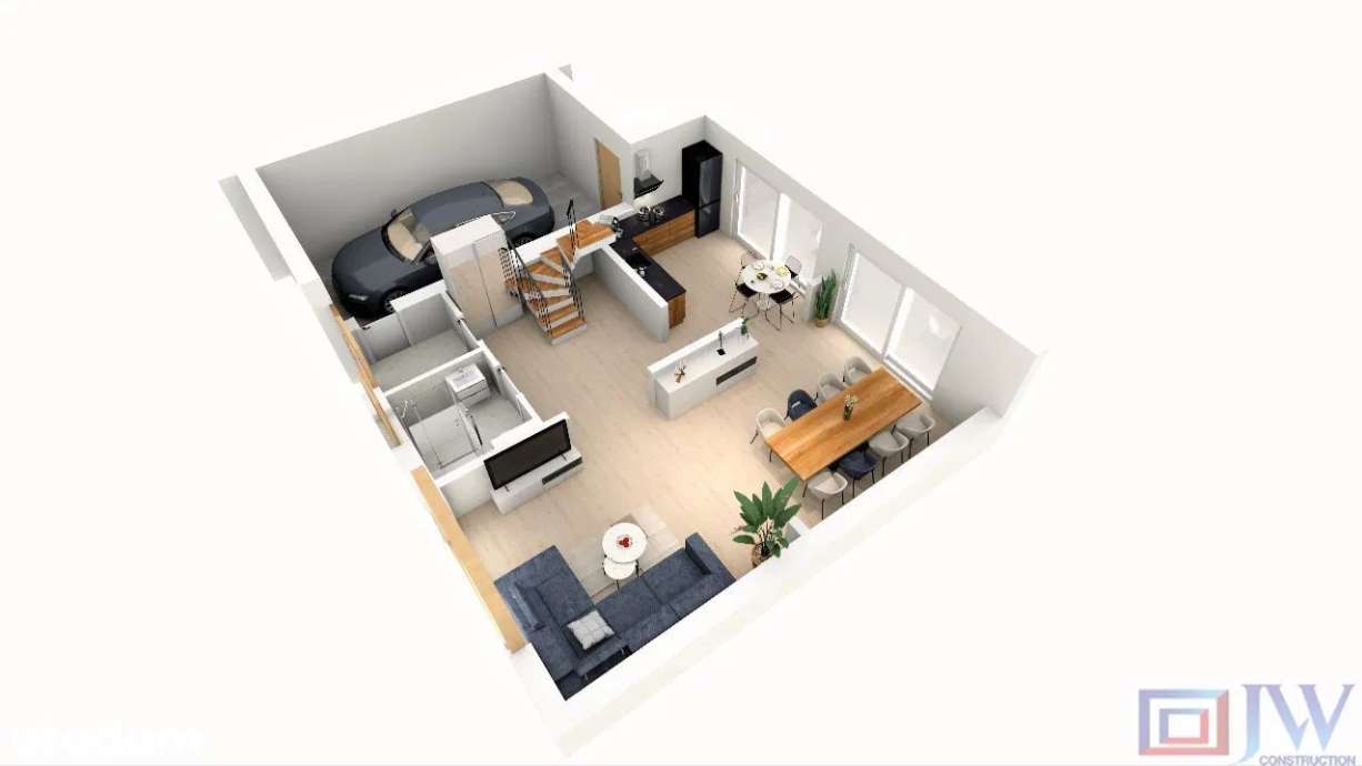 4-pokojowy dom z ogrodem + garaż w bryle-7