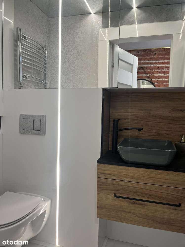 Nowoczesne 2 pokojowe mieszkanie | Niski Czynsz | Centrum - Pełny obrazek: 5/7