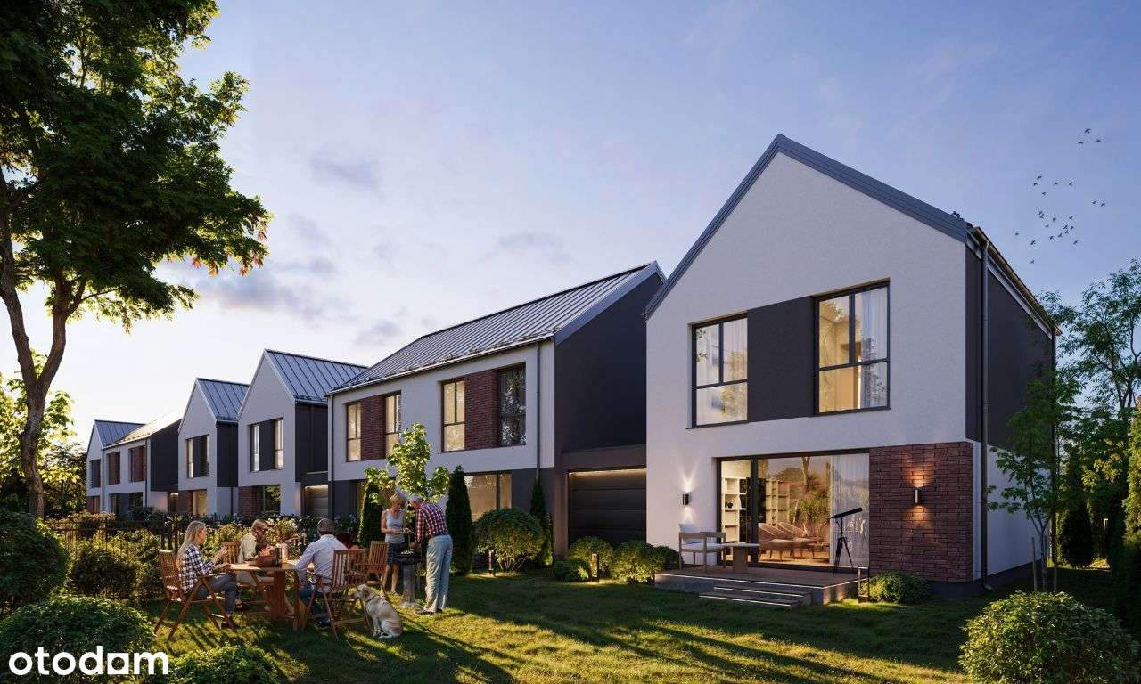 Domy wolnostojące połączone garażami. - Pełny obrazek: 5/11