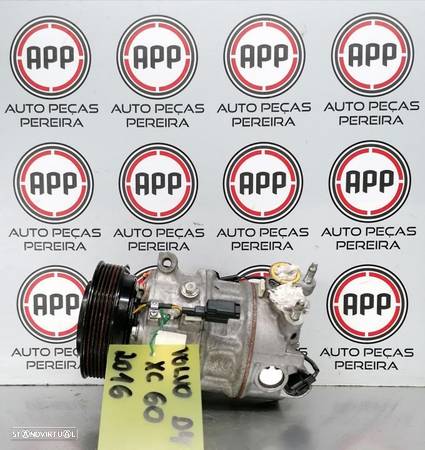 Compressor ar condicionado Volvo XC60 D4 de 2016. - 1