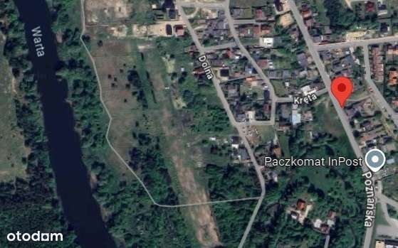 Działka  500m od Warty wszystkie media!-4