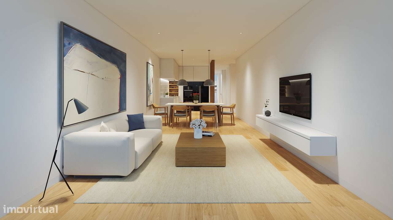 Apartamento T1 com lugar de garagem no Centro do Porto - 65 m2-17