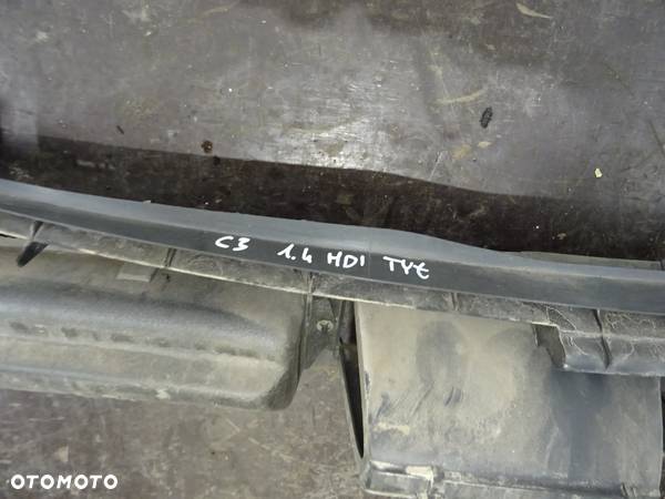 CITROEN C3 I LIFT 5D 1.4HDI ABSORBER ZDERZAKA TYŁ - 2