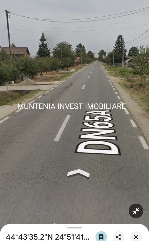 De vânzare teren 5400 mp. Sat Broșteni, jud. Arges-2