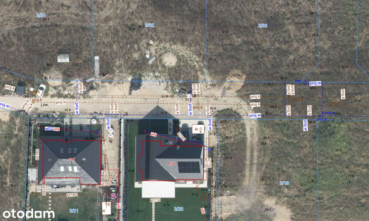 Działka budowlana z planem miejscowym. Przylep k. Gumieniec, Szczecin - Pełny obrazek: 4/8