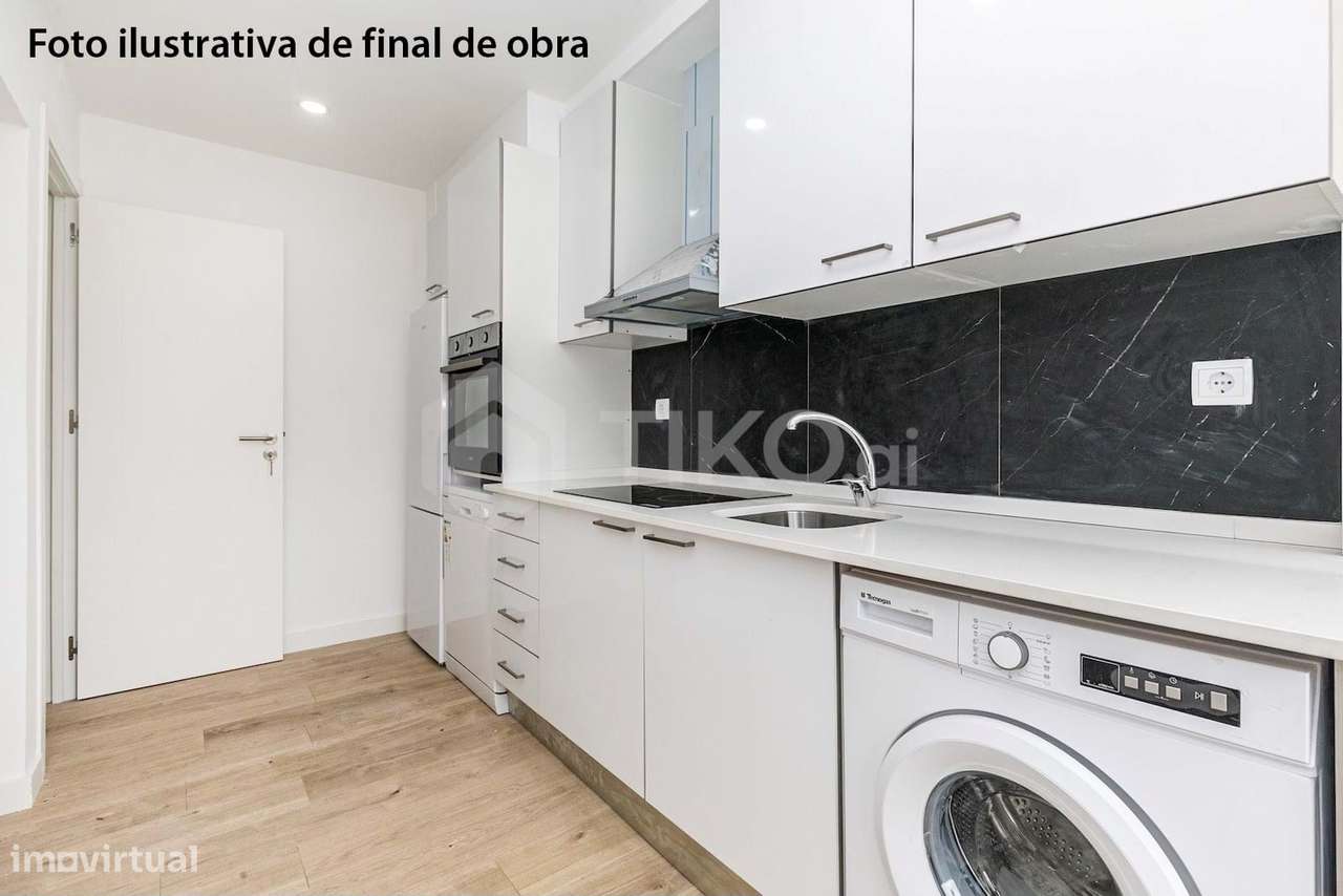 T1 Totalmente remodelado na Amadora – Pronto a habitar | Excelente loc-5