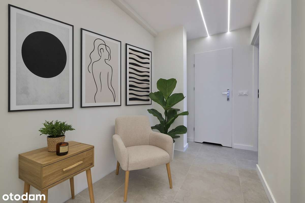 3-pok po remoncie, Nowe, 9-piętro Panorama, Duża Loggia Metro Wierzbno-2