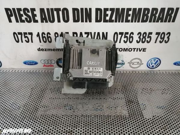 Calculator Motor ECU VW Caddy 1.9 Tdi 2005-2010 Calculator Motor ECU VW Caddy 1.9 Tdi 2005 2010 - 1