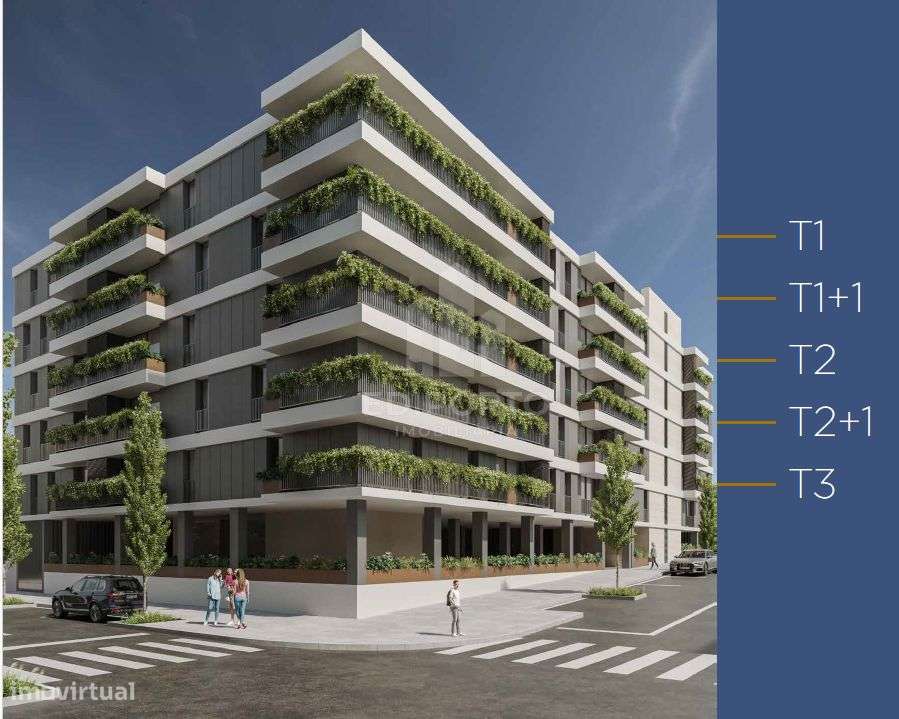 Fantástico apartamento T2+1 no Porto em condomínio de luxo- Paranhos,-7