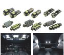 KIT COMPLETO 17 LAMPADAS LED INTERIOR PARA AUDI A4 S4 B5 SOMENTE SEDAN 96-01 - 1