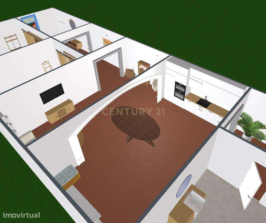 OPORTUNIDADE EM MOURÃO – MORADIA TÍPICA ALENTEJANA EM FASE DE REMODELA - Grande imagem: 2/14