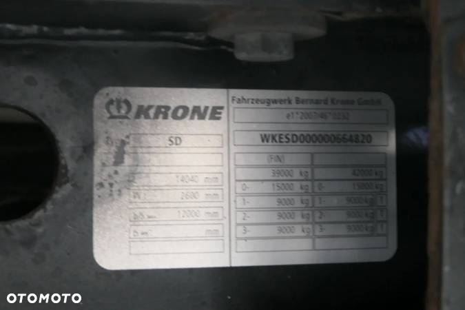 Krone CHŁODNIA / CARRIER VECTOR 1950 / 2015 R / - 24