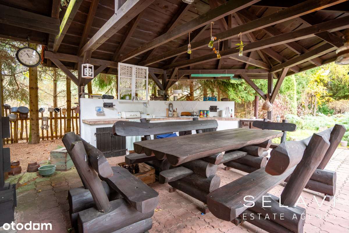 Bajkowy dom w Puszczy Noteckiej z basenem-16