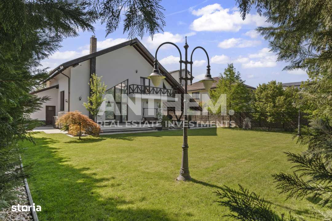 Refugiu urban in Bucuresti: vila eleganta, gradina matura si finisaje - Imagine principală: 1/19