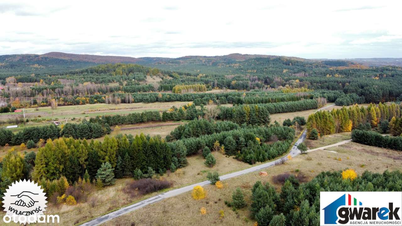 Widokowa Działka Budowlana Kwaśniów Górny 2300 m2 gmina Klucze-5