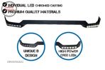 Bara Fata cu Extensie LED DRL Prelungire superioara si BullBar Bare Protectie Merc- livrare gratuita - 7