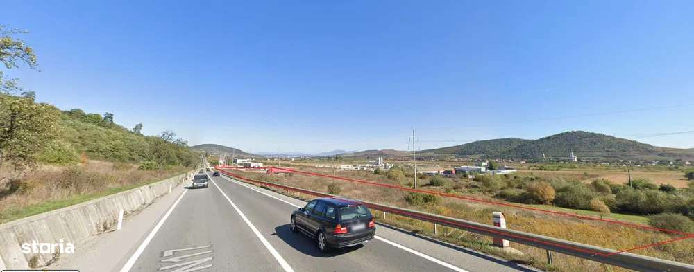 Teren extravilan la DN 17  pe groapa Saratii 9700 mp inersectia CML - Imagine principală: 1/5