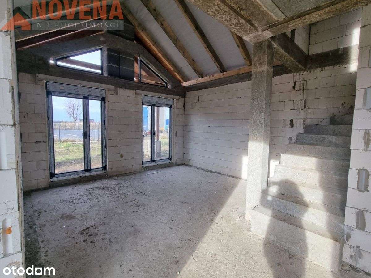 Bliźniak z garażem w stanie surowym zamkniętym-9