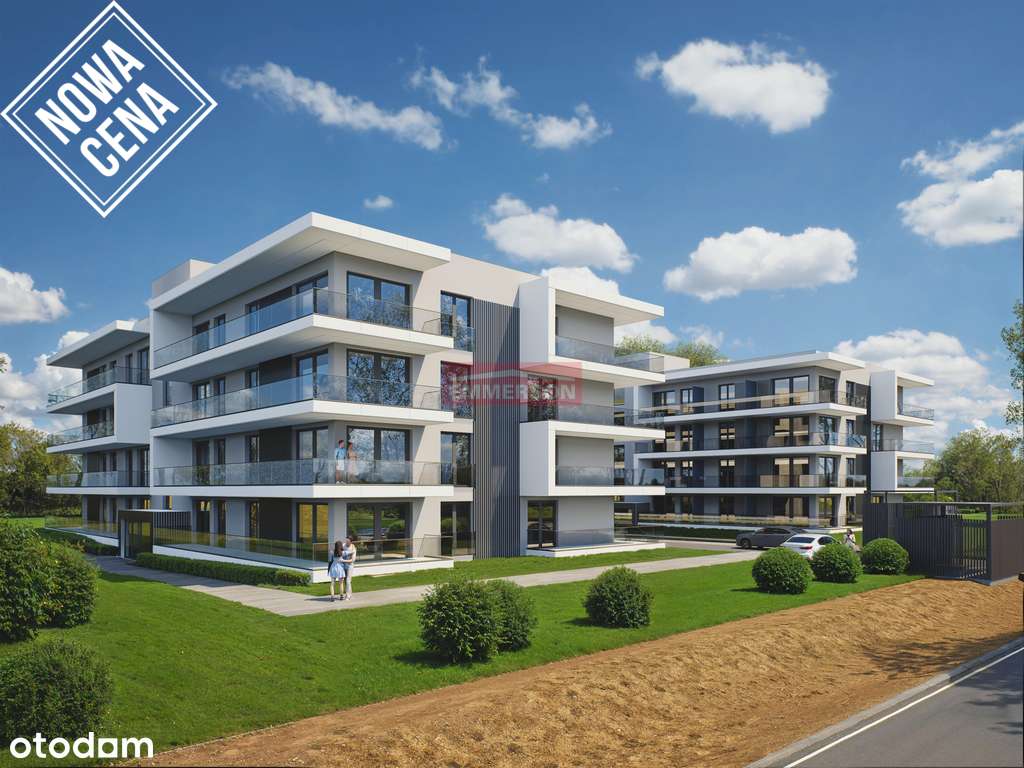 Promocja 2-pokojowe mieszkanie z dużym tarasem - Pełny obrazek: 1/9