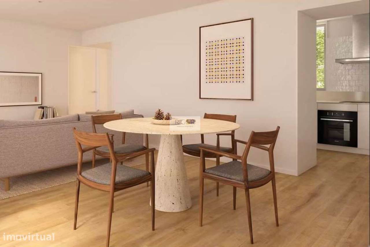 Apartamento T2 com terraço em construção em Campanhã. - Grande imagem: 2/10