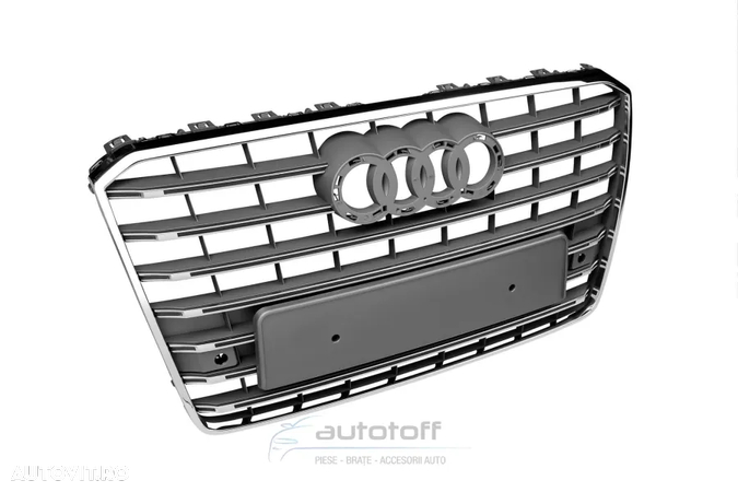 Pachet compatibil cu Audi A8 D4 Facelift (2015-2017) S8 Design - 6