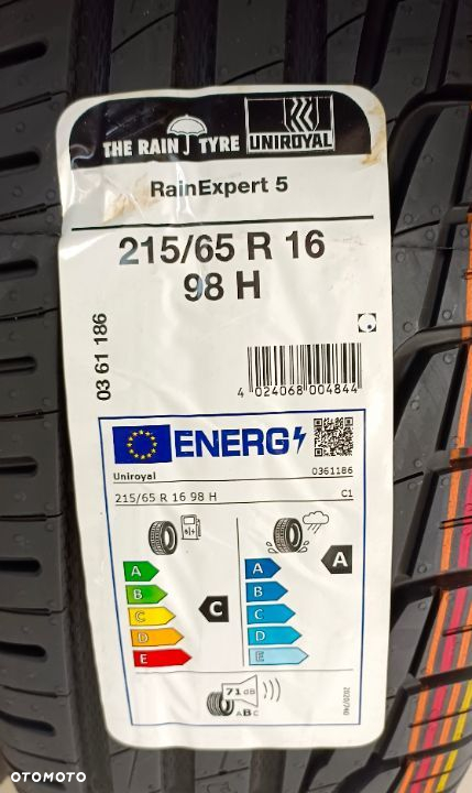 Komplet opon letnich UNIROYAL 215/65R16 98H RAINEXPERT 5 - 2