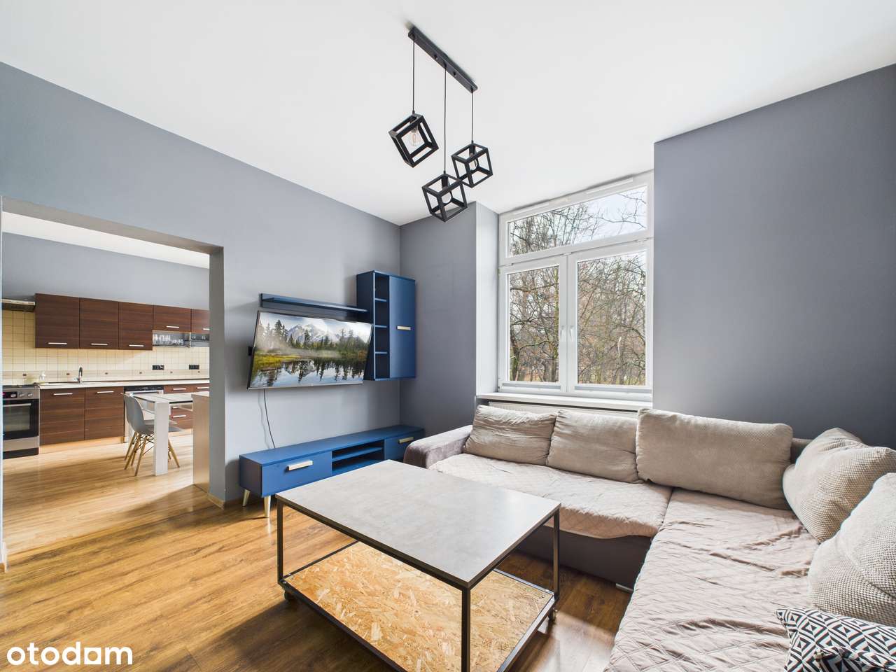 REZERWACJA Na sprzedaż 2 pok. mieszkanie 45m2, Sosnowiec - Pełny obrazek: 1/9