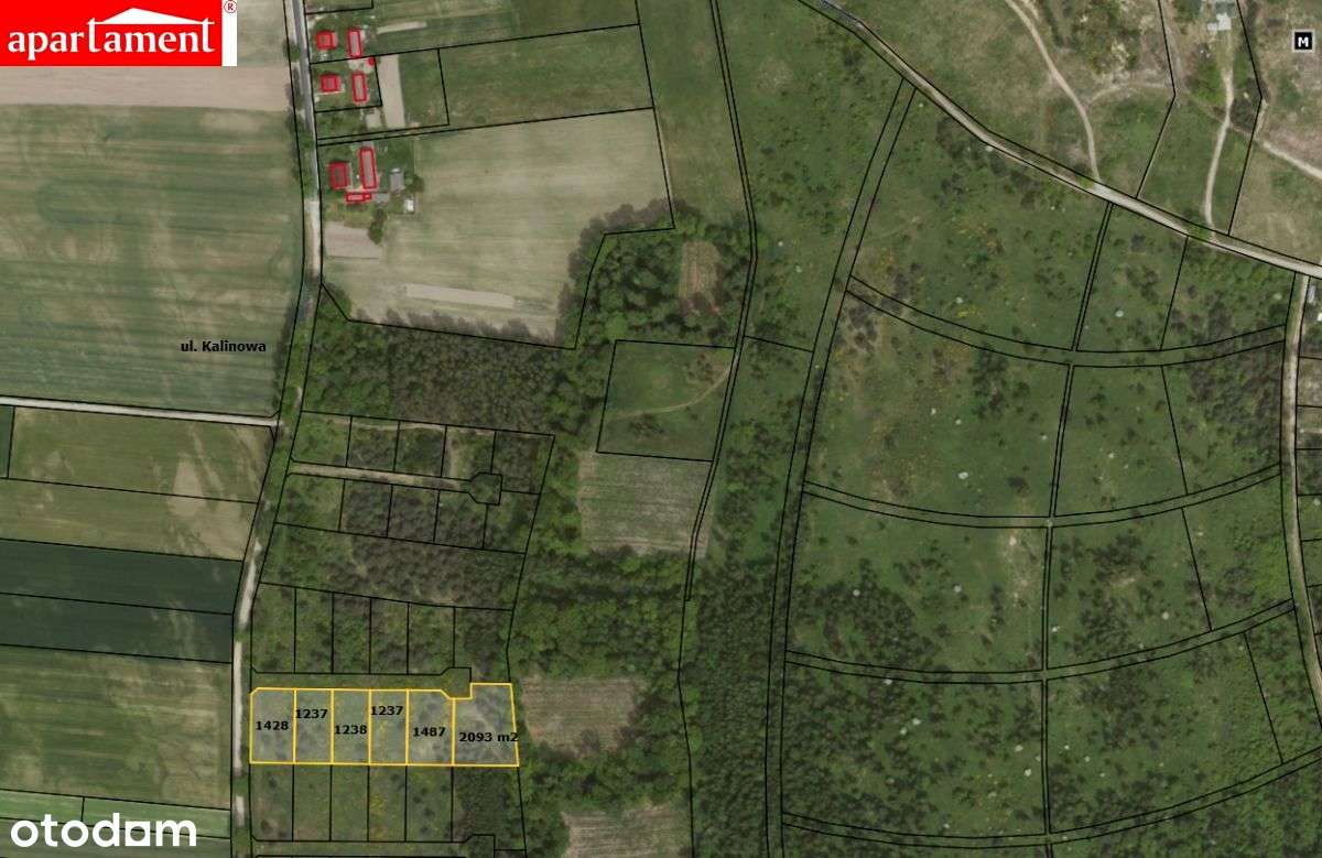 Działka budowlana, ul. Kalinowa-7
