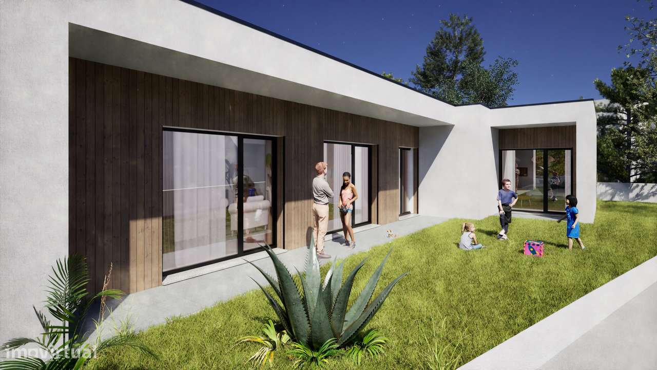 Moradia Isolada Térrea T4 - Arquitetura Moderna a 4 Kms do Centro - Grande imagem: 4/10