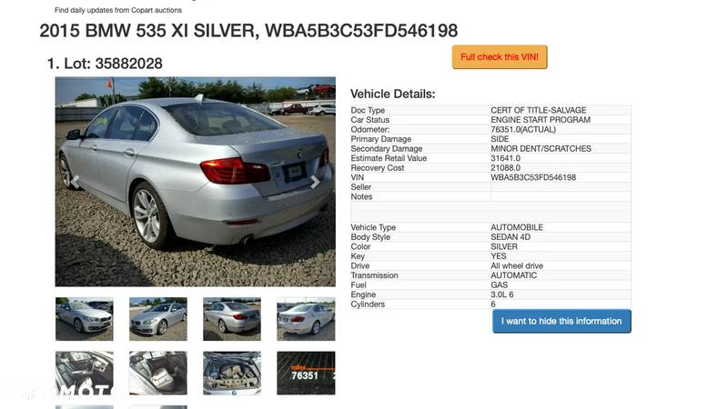 BMW Seria 5 535i xDrive Luxury Line - 17