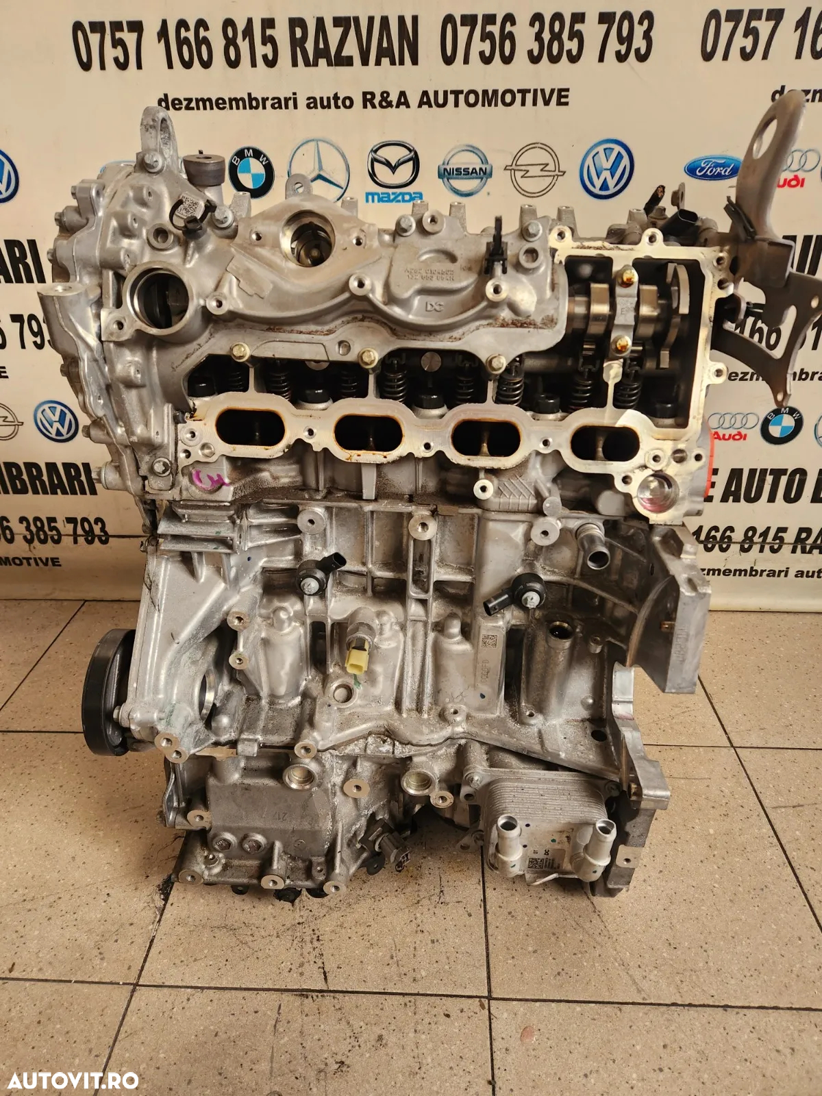 Motor Mercedes 1.3 TCE Benzina Turbo Cod 282914 14.000 Km Motor Mercedes GLA CLA A/B Class Dupa 2018 Cod 282914 - Dezmembrari Arad - 4