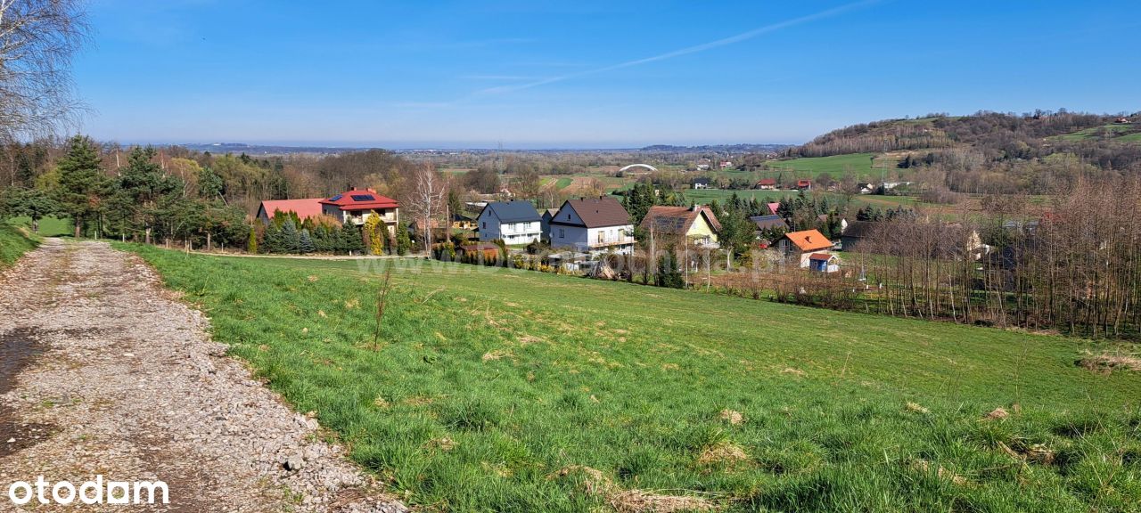 Piękna widokowa działka 28 ar Chrostowa