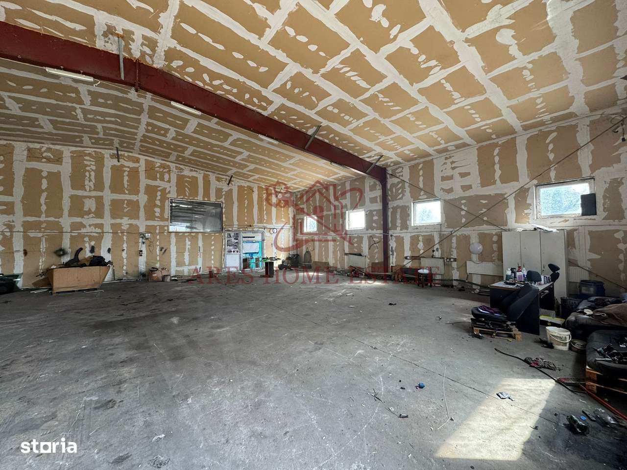 Hală depozit/industrial 228 mp – Moșnița Nouă. Fostele hale Avicola. - Imagine principală: 5/9