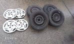 13” - Felgi 4x98  r13 cali - FIAT Panda Seicento SC CC Cinquecento Uno - Stalowe - Lancia Ypsylon - Alfa Romeo 33 - stan BDB - ORYGIAŁ !! + koło zapasowe rezerwowe zapasówka - 6