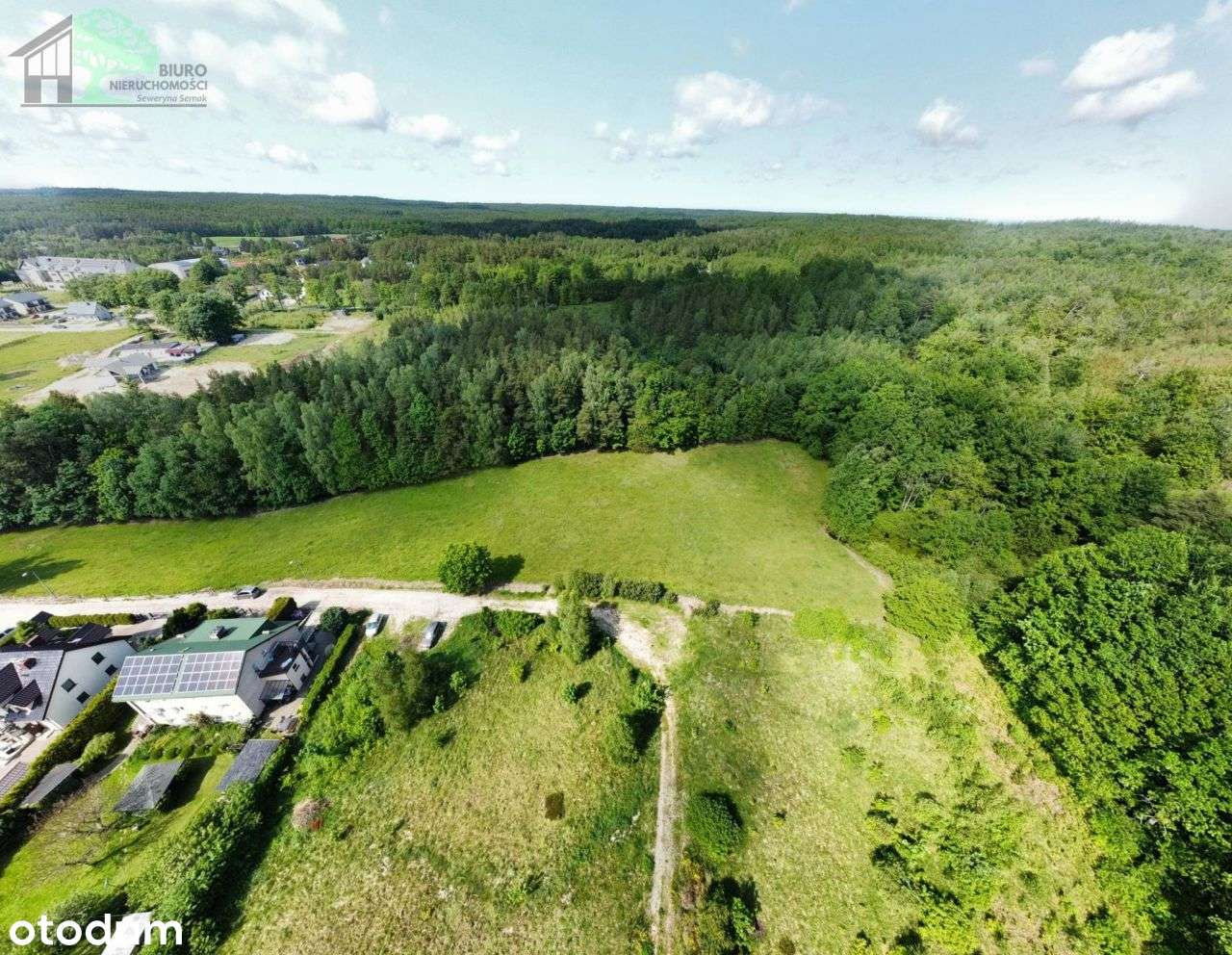 Działki pod lasem - budowlane z Wz - Leśniewo-13